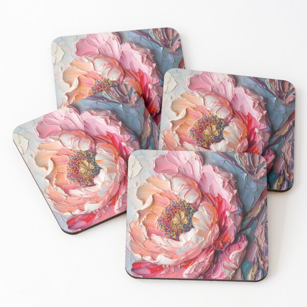 Item preview, Vibrant Bloom: An Ode to Textured Radiance designed and sold by DHarmonyStudio.