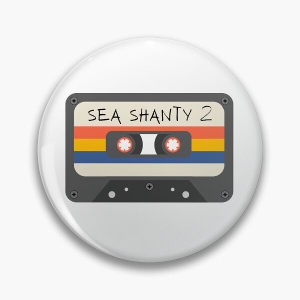 Artikelvorschau, Sea Shanty 2 Kassettenband Musik Gamer entworfen und verkauft von KS-Tees.