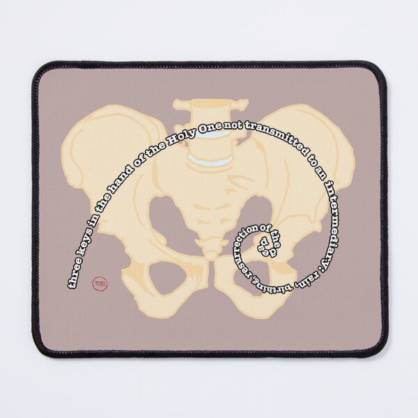 Item preview, three keys pelvis - dove grey designed and sold by SaharBareket.