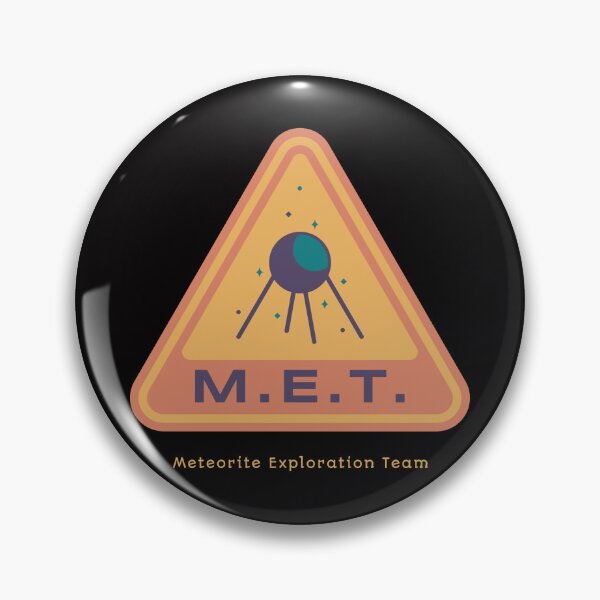 Item preview, Meteorite Collector M.E.T. Meteorite Exploration Team Meteorite T-Shirt designed and sold by MeteorFactory.