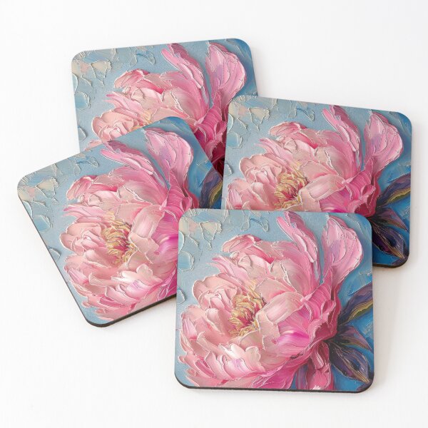 Item preview, Sculpted Petals on Blue designed and sold by DHarmonyStudio.