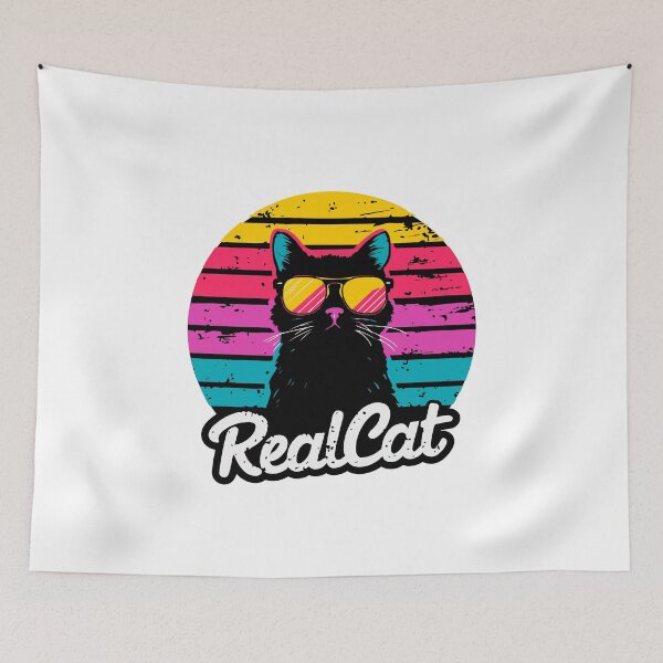 Aperçu de l'œuvre Real Cat créée et vendue par Timegraf.