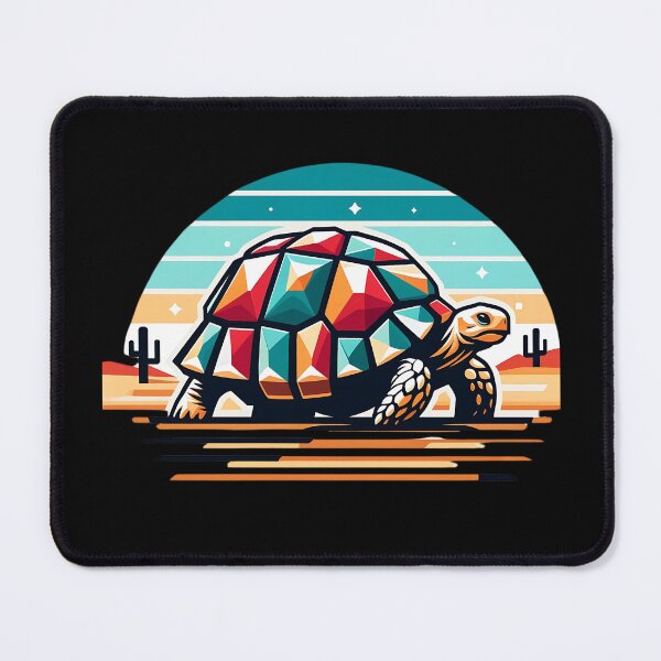 Item preview, Geometric desert tortoise designed and sold by Taans-Creation.