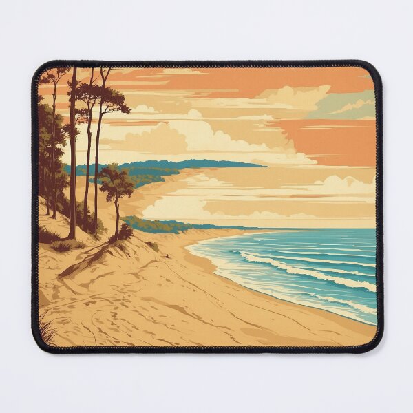 Item preview, Indiana Dunes National Park USA Vintage Travel Tourism  designed and sold by TravelersGems.