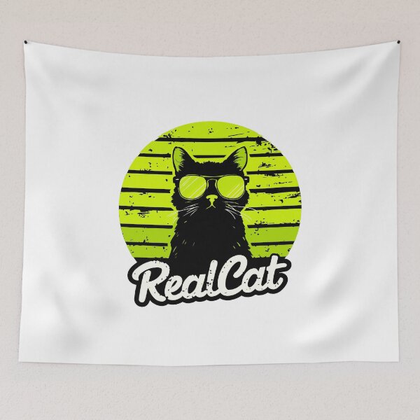 Aperçu de l'œuvre Real Cat créée et vendue par Timegraf.