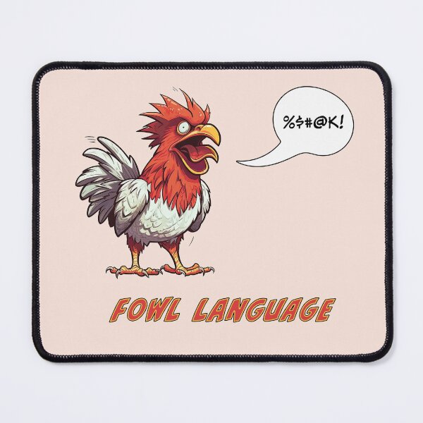 Item preview, Fowl Language - Chicken designed and sold by Mythic Legends Digital.