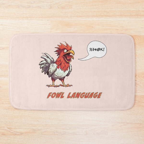 Item preview, Fowl Language - Chicken designed and sold by Mythic Legends Digital.