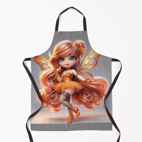 Item preview, Solara Orange Chibi Fairy designed and sold by CHIBI_POPZ.