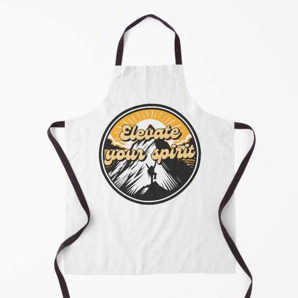 Item preview, Elevate Your Spirit Rock Climbing Motivation designed and sold by TKsTees.