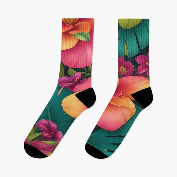 Item preview, Vibrant Tropical Flowers designed and sold by celartinspire.