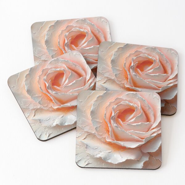 Item preview, Whispers of Dawn: A Gentle Rose designed and sold by DHarmonyStudio.