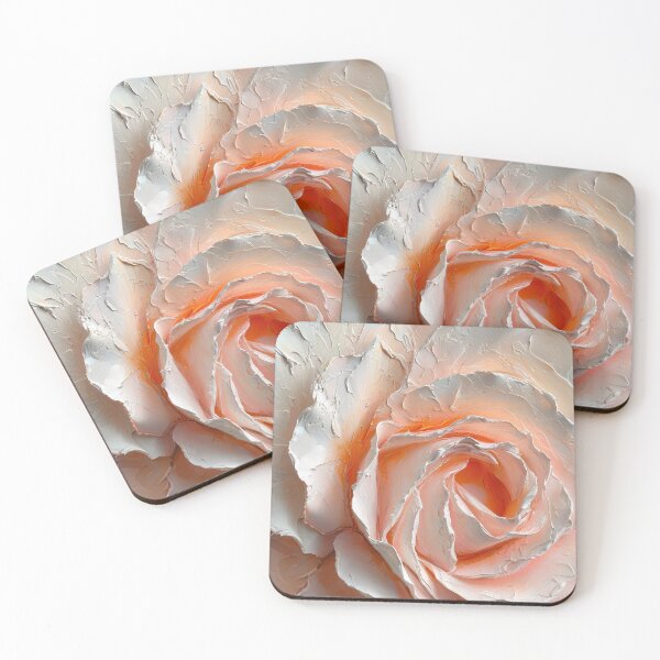 Item preview, Whispers of Dawn: A Gentle Rose designed and sold by DHarmonyStudio.
