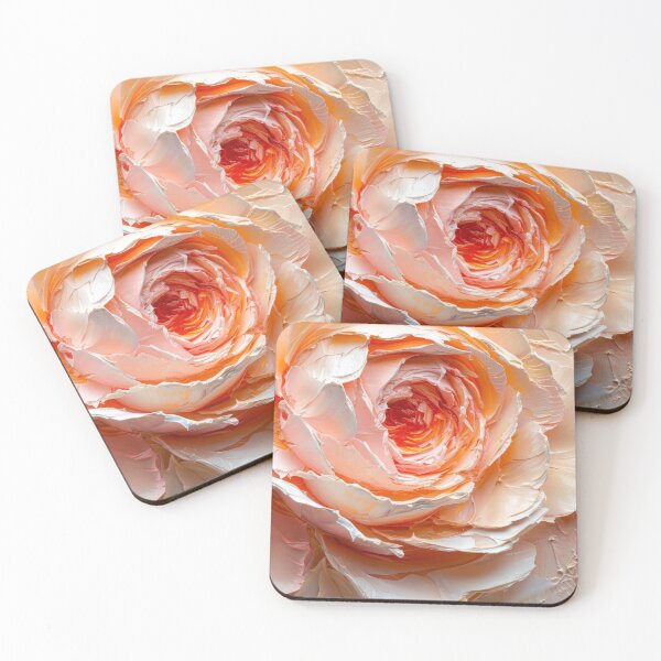 Item preview, Peach Swirl: A Dance of Petals designed and sold by DHarmonyStudio.
