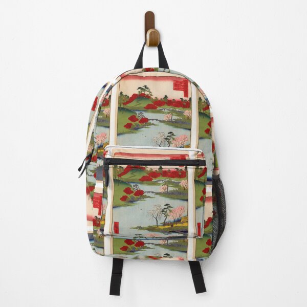 Item preview, Open Garden at Fukagawa Hachiman Shrine, No. 68 from One Hundred Famous Views of Edo Utagawa Hiroshige  | Utagawa Hiroshige designed and sold by TeeARTHY.