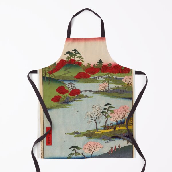 Item preview, Open Garden at Fukagawa Hachiman Shrine, No. 68 from One Hundred Famous Views of Edo Utagawa Hiroshige | Utagawa Hiroshige designed and sold by TeeARTHY.