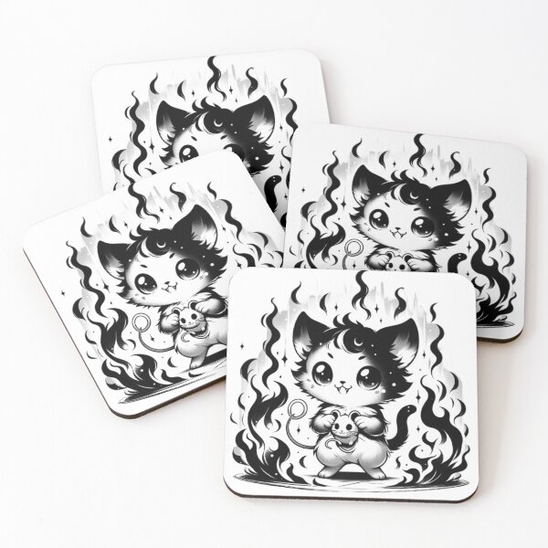 Item preview, Evil Kitten designed and sold by DataBurnGaming.