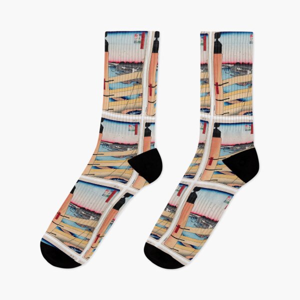 Item preview, Nihonbashi Bridge and Edobashi Bridge   Utagawa Hiroshige  | Utagawa Hiroshige designed and sold by TeeARTHY.