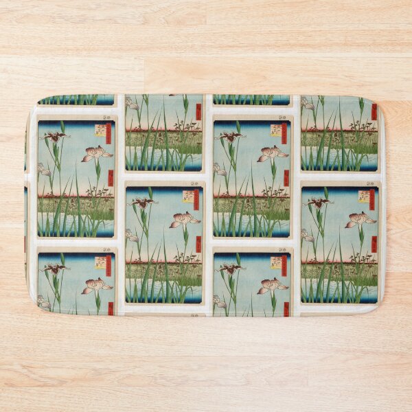 Item preview, Horikiri Iris Garden (Horikiri no Hanashobu), No. 64 from One Hundred Famous Views of Edo Utagawa Hiroshige  | Utagawa Hiroshige designed and sold by TeeARTHY.