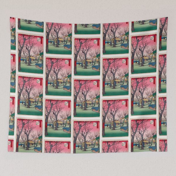 Item preview, Plum Garden, Kamata (Kamata no Umezono), No. 27 Utagawa Hiroshige  | Utagawa Hiroshige designed and sold by TeeARTHY.