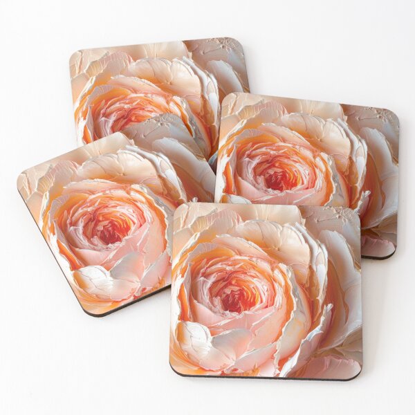 Item preview, Peach Swirl: A Dance of Petals designed and sold by DHarmonyStudio.