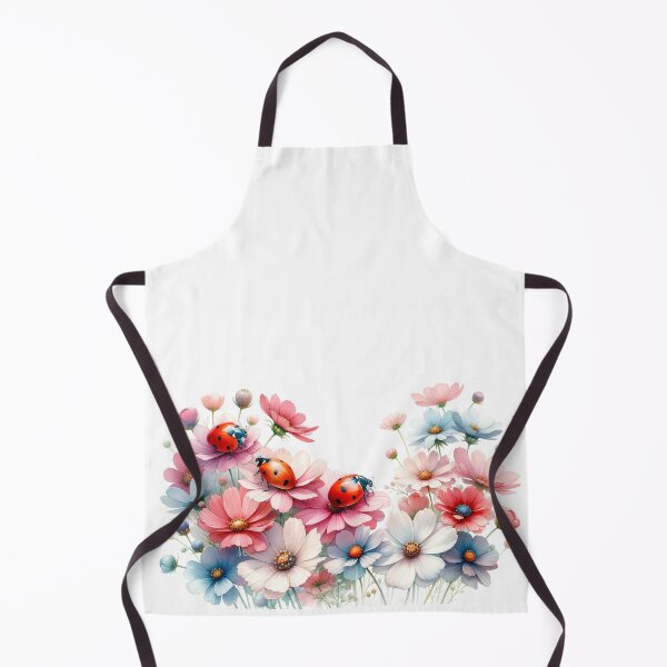 Item preview, Three LadyBugs and Flowers designed and sold by ArtzyOne431.