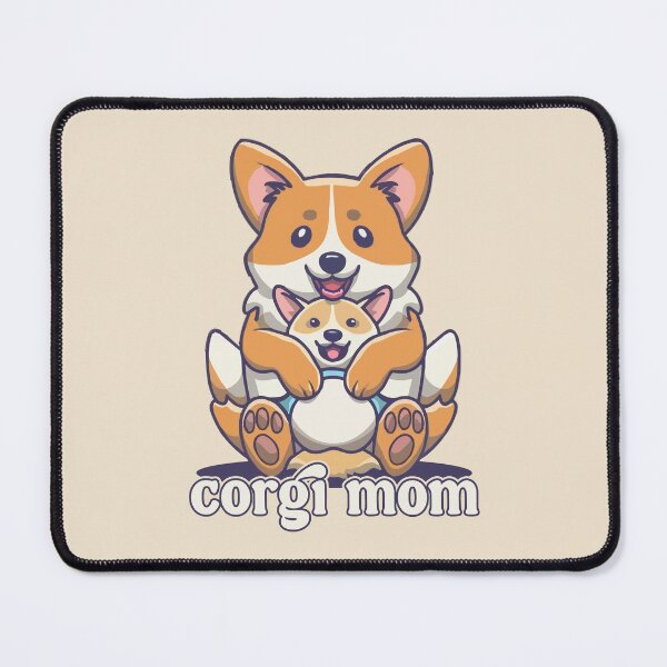 Aperçu de l'œuvre Maman Corgi | Mère Corgi créée et vendue par PaintedPixels01.