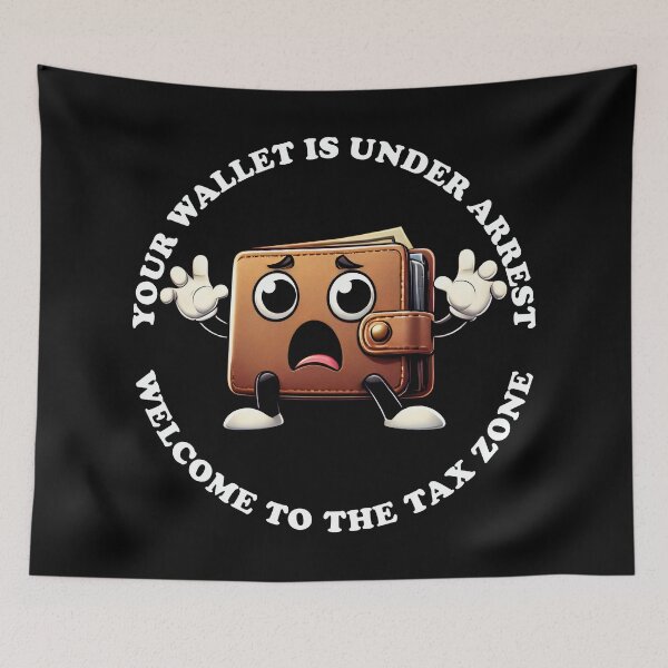 Item preview, Taxes Are Theft Libertarian Slogan designed and sold by EdGraphy.