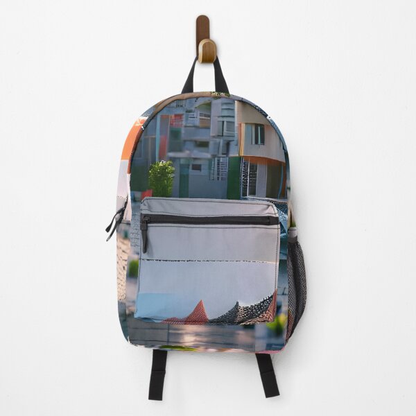 Item preview, Corner Town House designed and sold by Icon Planet Art • Surrealist Realism Apparel & Homeware • Sam Blagburn.