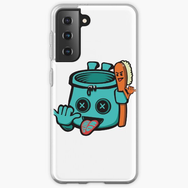 Chalk Bag and Brush Shaka | Climbing Samsung Galaxy Soft Case