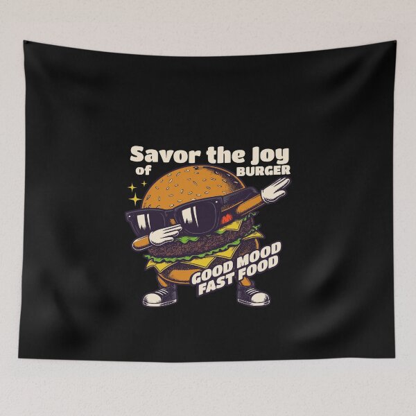 Item preview, Stylish Burger Character in Sunglasses Design designed and sold by IdeasDream.