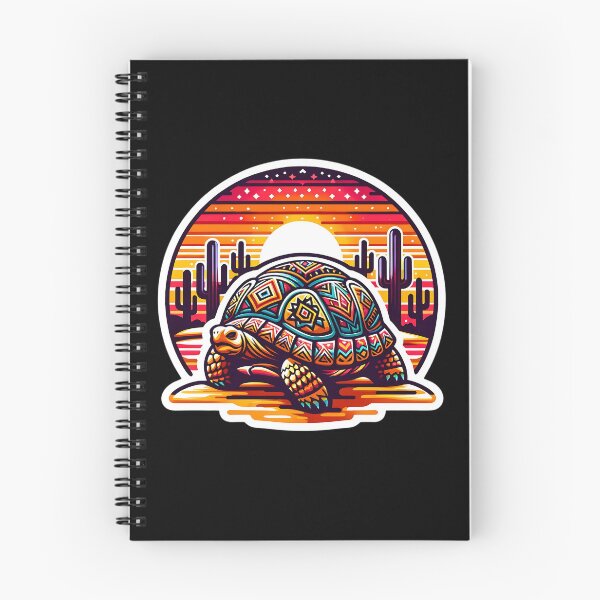 Item preview, African tribal design desert tortoise designed and sold by Taans-Creation.