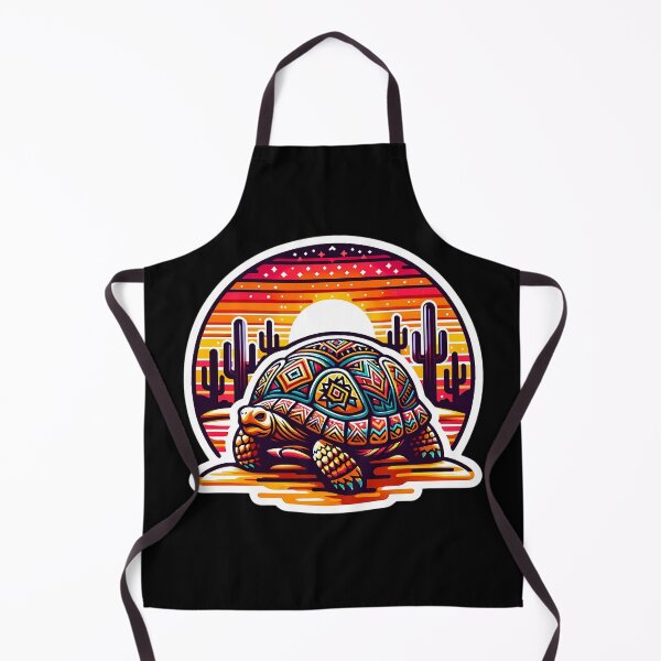 Item preview, African tribal design desert tortoise designed and sold by Taans-Creation.