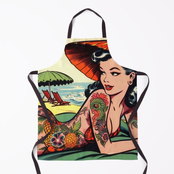 Item preview, Retro Summer Pin-up Girl Comics designed and sold by PulpVintage.