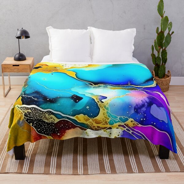 Item preview, Trendy Modern Liquid Art Painting designed and sold by celartinspire.
