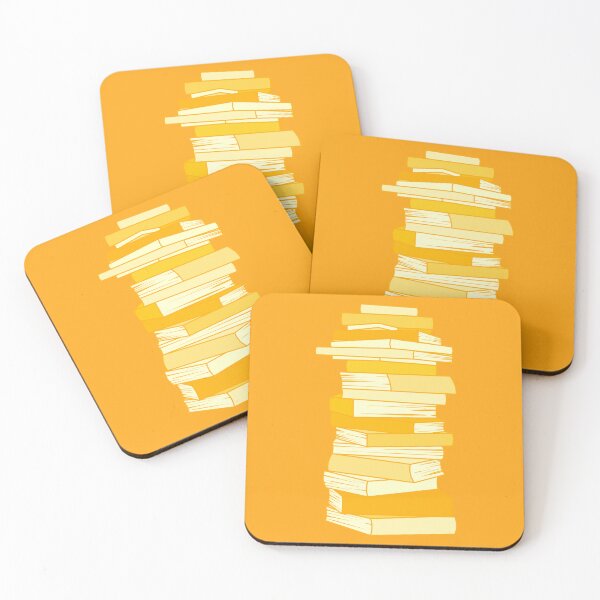 Item preview, Yellow Aesthetic Book Stack designed and sold by KWZCreates.