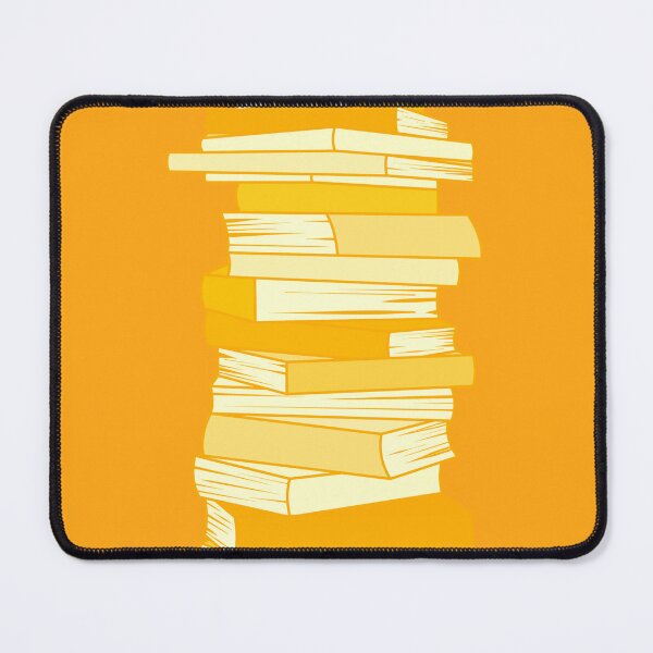 Item preview, Yellow Aesthetic Book Stack designed and sold by KWZCreates.
