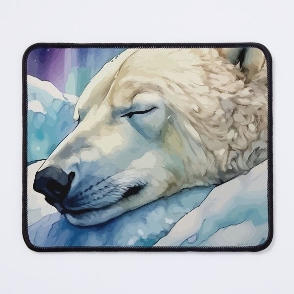 Item preview, Polar bear sleeping on iceberg designed and sold by Grypis.
