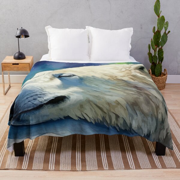 Item preview, Polar bear sleeping on iceberg designed and sold by Grypis.