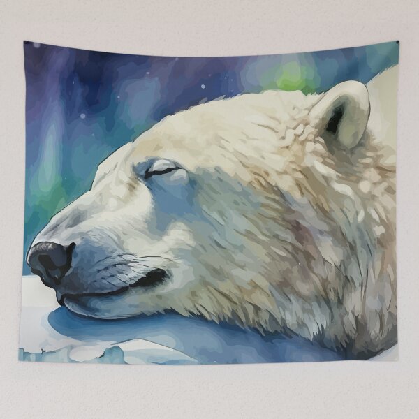 Item preview, Polar bear sleeping on iceberg designed and sold by Grypis.