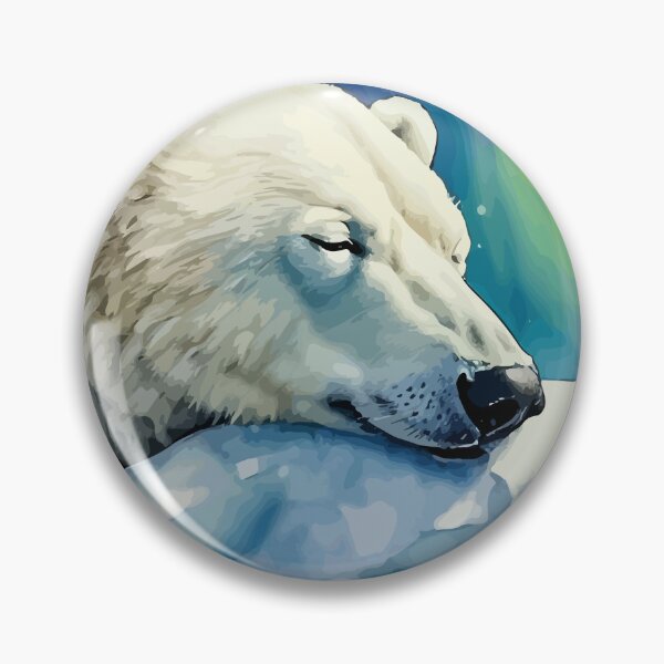 Item preview, Polar bear sleeping on iceberg designed and sold by Grypis.