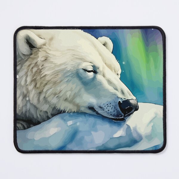 Item preview, Polar bear sleeping on iceberg designed and sold by Grypis.