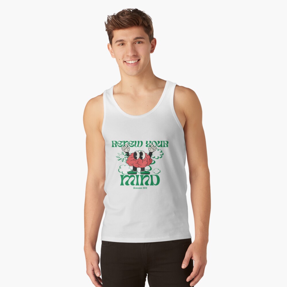 Vista previa del artículo con la obra «Camiseta de tirantes», diseñado y vendido por SendMeJC.