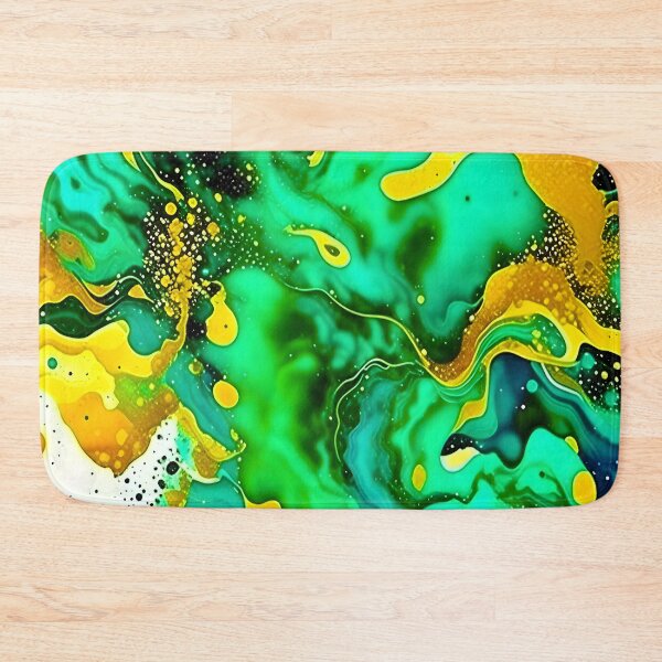 Item preview, Emerald Green Liquid Art designed and sold by celartinspire.