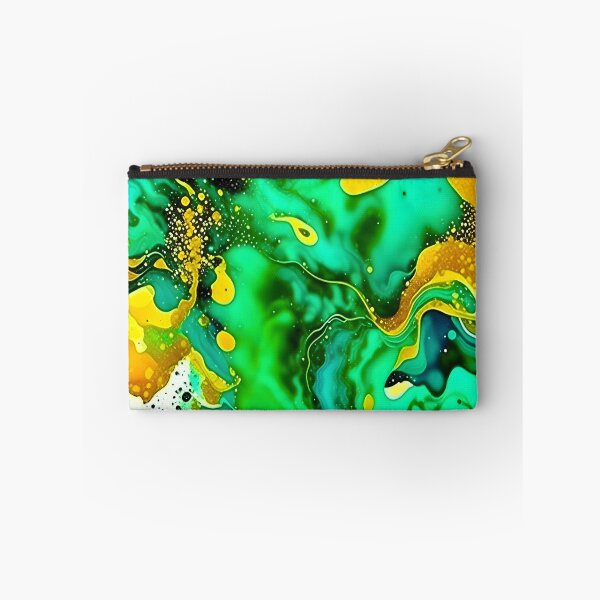 Item preview, Emerald Green Liquid Art designed and sold by celartinspire.