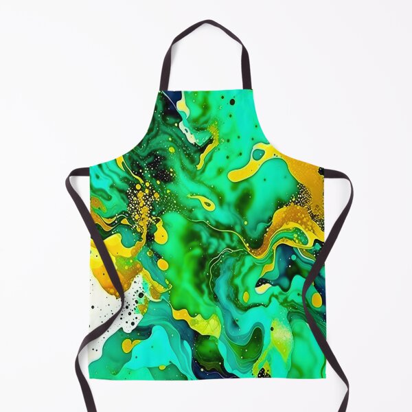 Item preview, Emerald Green Liquid Art designed and sold by celartinspire.