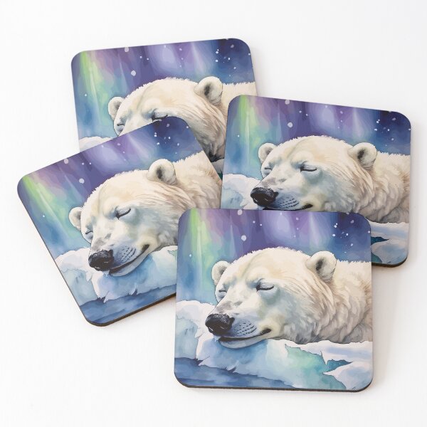 Item preview, Polar bear sleeping on iceberg designed and sold by Grypis.