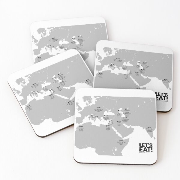 Item preview, Let's Eat! in 12 Jewish languages designed and sold by Jewish Language Project.