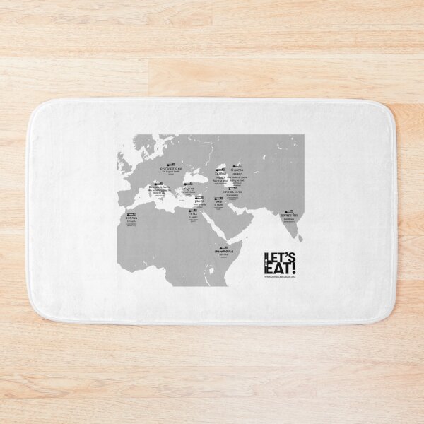 Item preview, Let's Eat! in 12 Jewish languages designed and sold by Jewish Language Project.