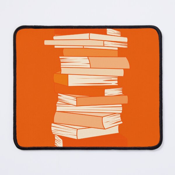 Item preview, Orange Aesthetic Stack of Books designed and sold by KWZCreates.