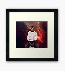 Avicii Galaxy Framed Print